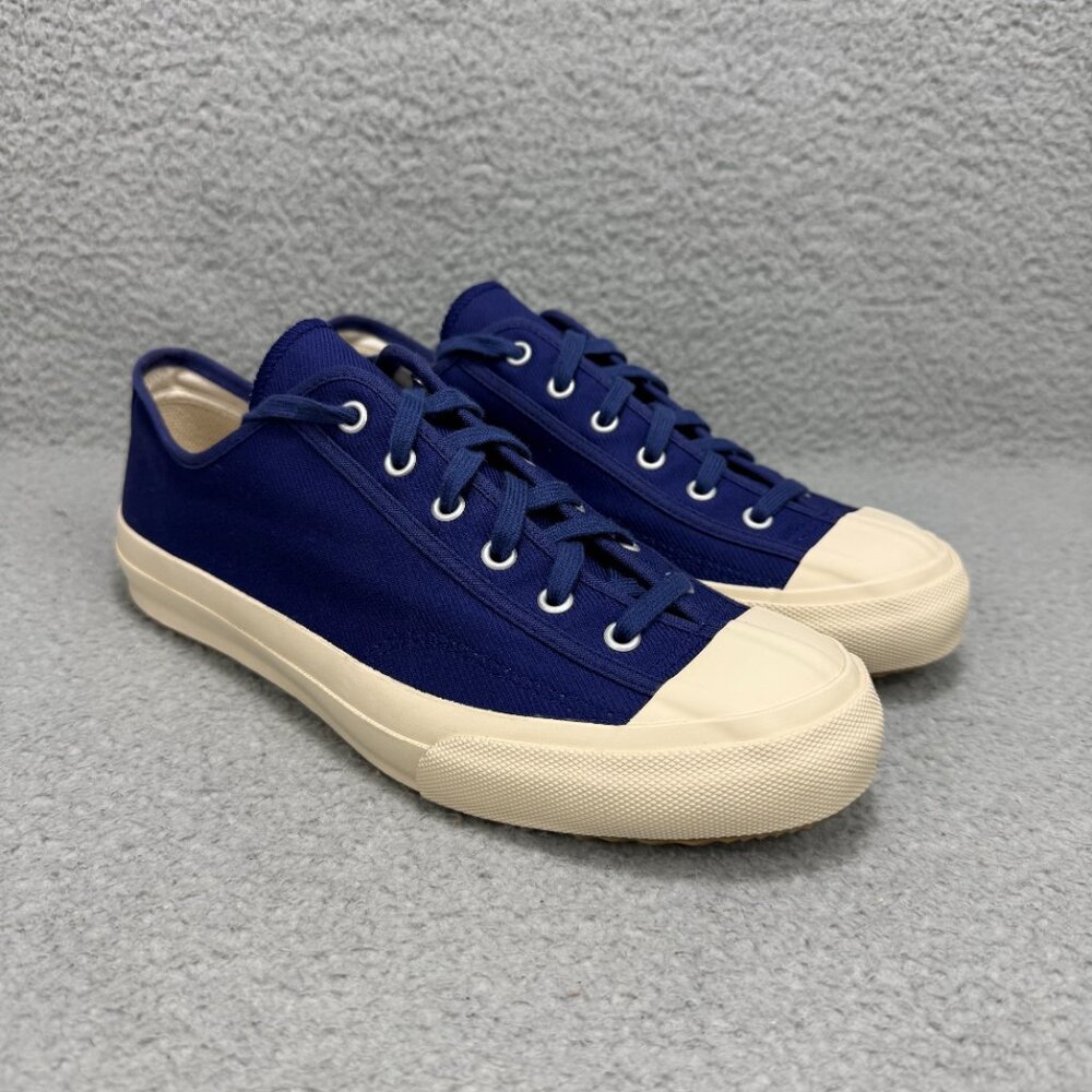 Moonstar Gym Classic Men 7 Shoe Dark Blue White Fine Vulcanized Japan Sneakers 1